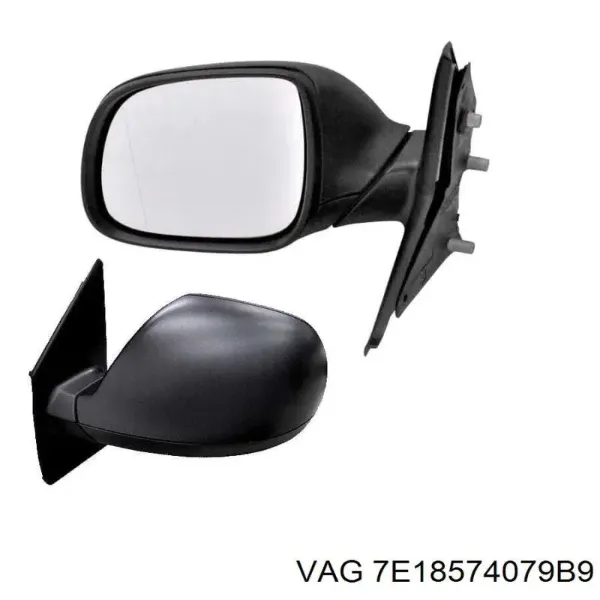 Левое боковое зеркало 7E18574079B9 VAG