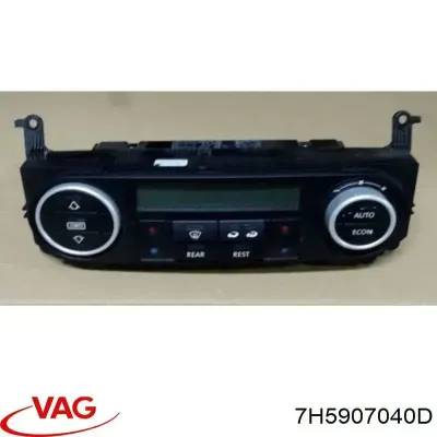 Блок управления режимами отопления/кондиционирования VAG 7H5907040D
