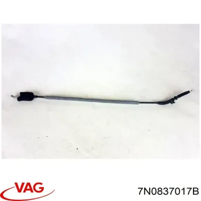 Трос (тяга) открывания замка двери передней VAG 7N0837017B