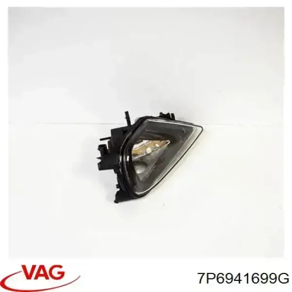 Противотуманная фара левая на Volkswagen Touareg II 7P5, 7P6