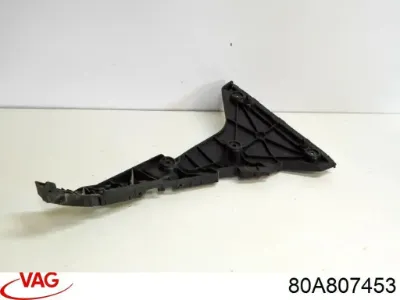 Направляющая заднего бампера левая VAG 80A807453