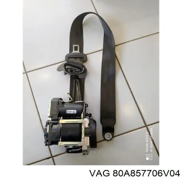 Ремень безопасности 80A857706V04 VAG