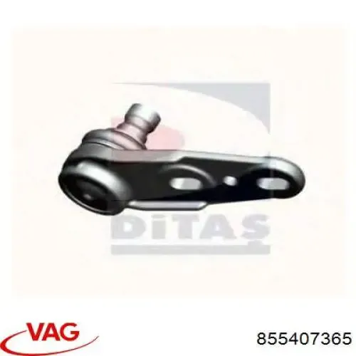 Нижняя левая шаровая опора 855407365 VAG