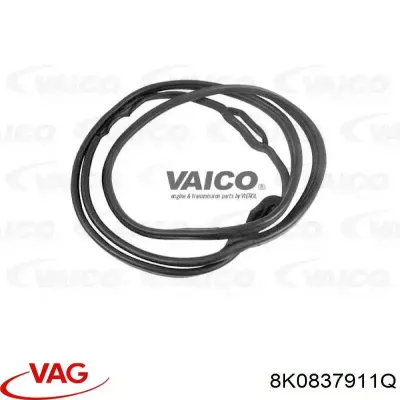 Уплотнитель двери передней левой (на двери) VAG 8K0837911Q