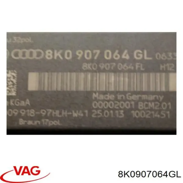  8K0907064GL VAG
