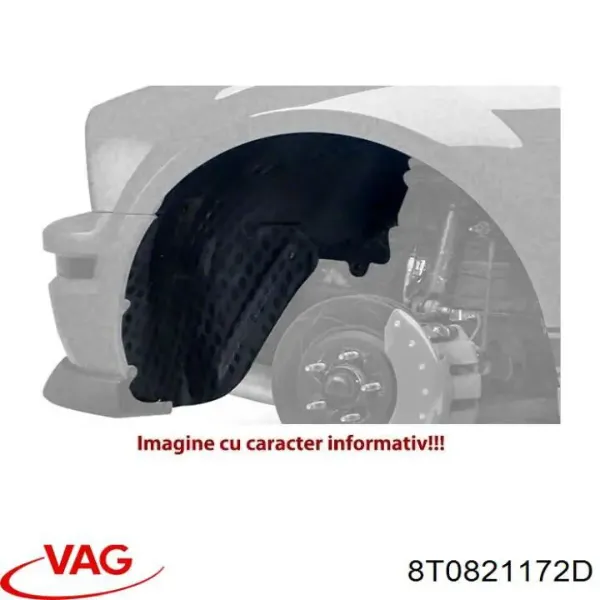 Подкрылок переднего крыла, правый Ауди А5 Sportback