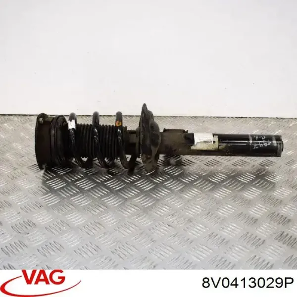 Стойка амортизатора передняя VAG 8V0413029P цена, от