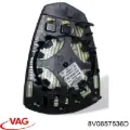 Стекло правого зеркала заднего вида VAG 8V0857536D