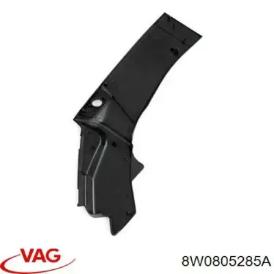 Ресничка (накладка) левой фары VAG 8W0805285A