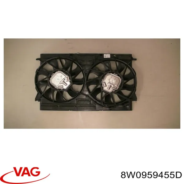 8W0959455D VAG Вентилятор системы охлаждения левый