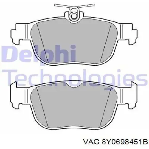 Передние тормозные колодки ZD2229 Wagner