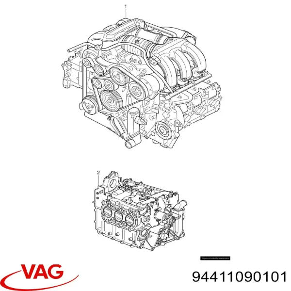 Кольцо (шайба) форсунки инжектора посадочное VAG 94411090101 цена, от