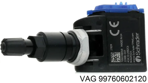 Датчик давления в шинах 99760602120 VAG