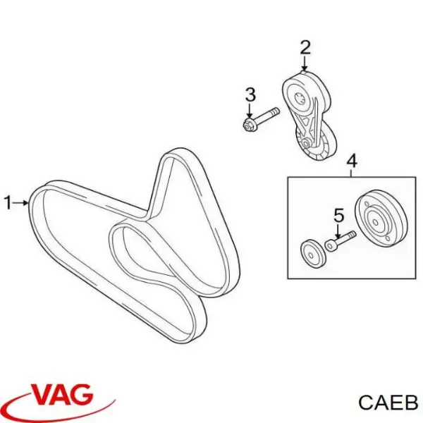 Двигатель CAEB VAG