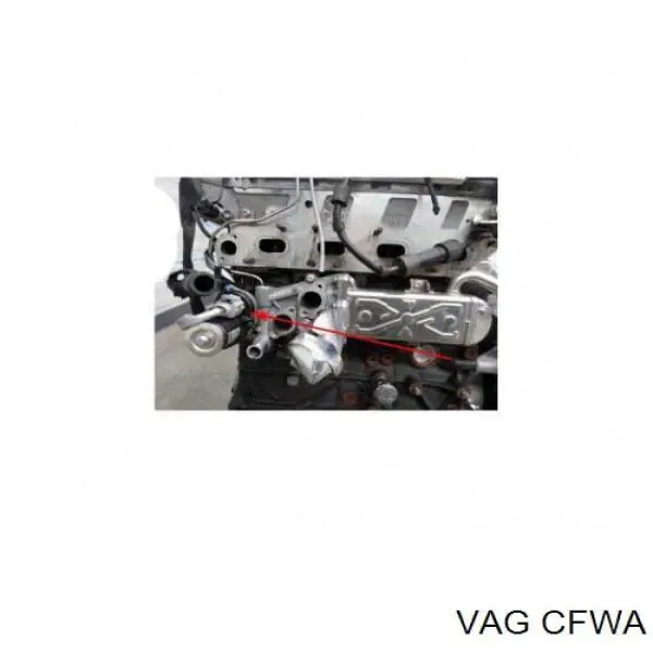 Двигатель CFWA VAG