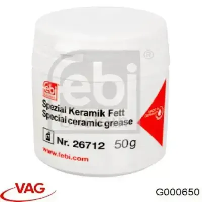 Смазка для монтажа форсунок и свечей накала VAG G000650