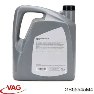 Масло моторное VAG GS55545M4