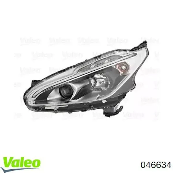 Левая фара 1685352680 Peugeot/Citroen