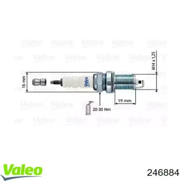 Купить 246884 VALEO Свечи автомобильные