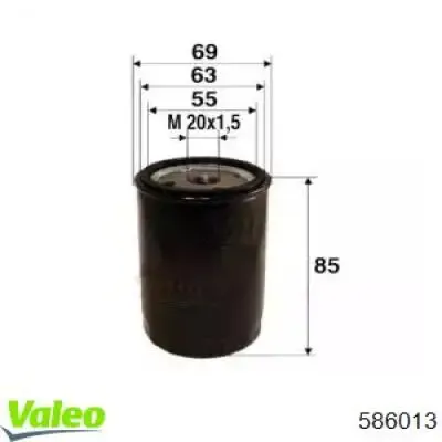 586013 VALEO Масляный фильтр двигателя