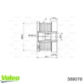 Шкив генератора VALEO 588076