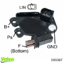 Реле регулятор генератора VALEO 595387 Реле регулятор генератора VALEO 595387