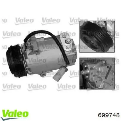 Компрессор кондиционера 9116419 General Motors