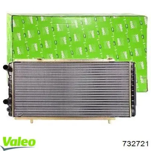 Радиатор 732721 VALEO