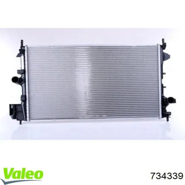 Радиатор 734339 VALEO