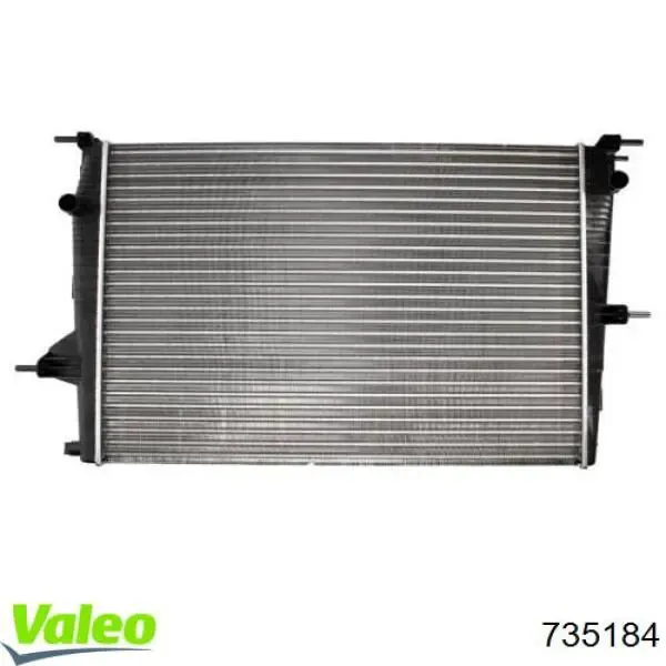 Радиатор 735184 VALEO