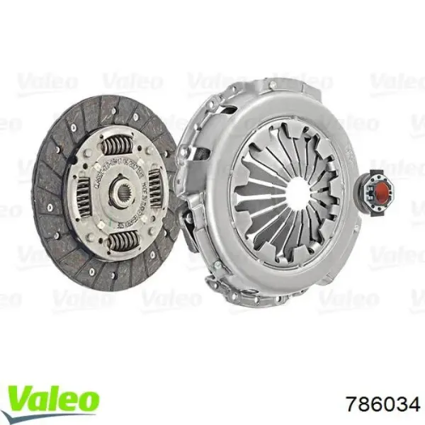 786034 VALEO Сцепление в сборе