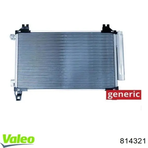 Радиатор кондиционера 814321 VALEO