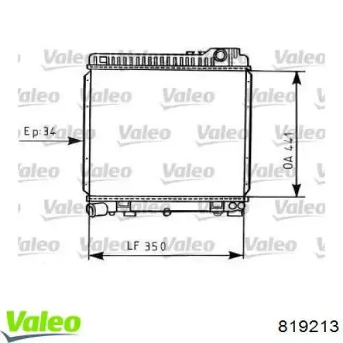 Радиатор 819213 VALEO