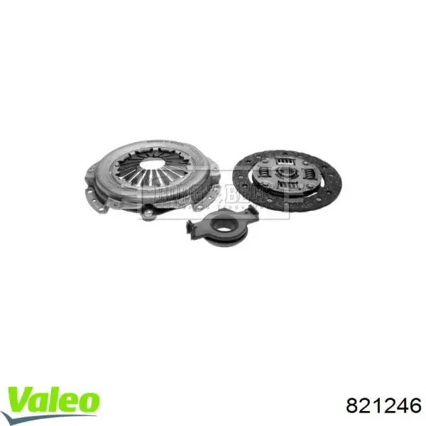 Комплект сцепления (3 части) VALEO 821246 цена, от