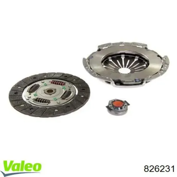 Комплект сцепления (3 части) VALEO 826231 цена, от