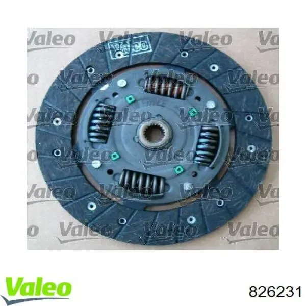 Купить 826231 VALEO Комплект сцепления (диск, корзина, подшипник)