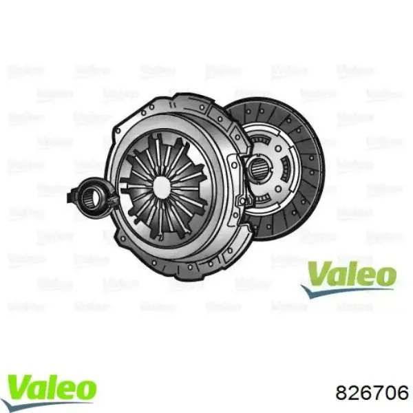 Комплект сцепления VALEO 826706