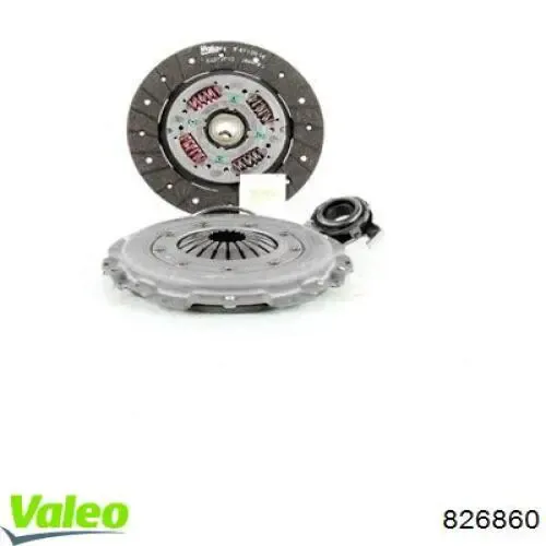 Комплект сцепления (3 части) VALEO 826860 цена, от