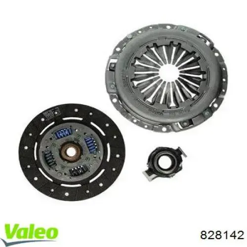 Купить 828142 VALEO Комплект сцепления (диск, корзина, подшипник)