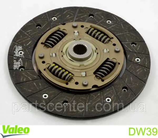 Диск сцепления DW39 VALEO