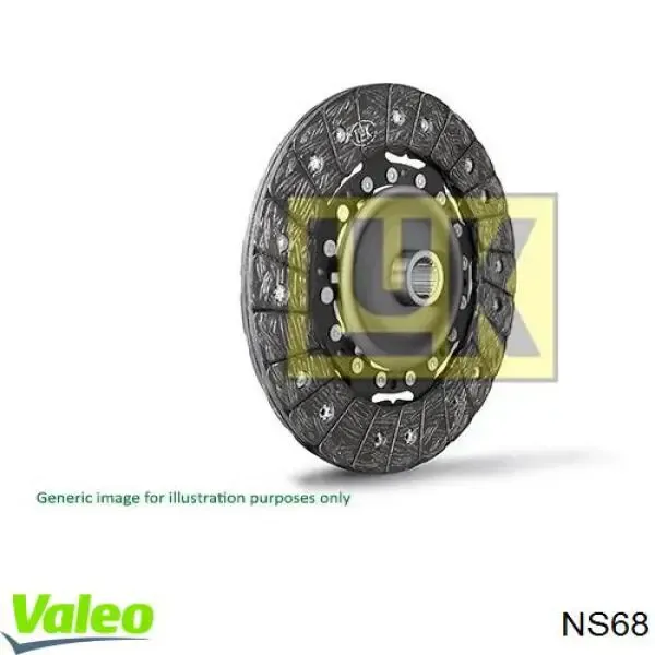 Диск сцепления NS68 VALEO