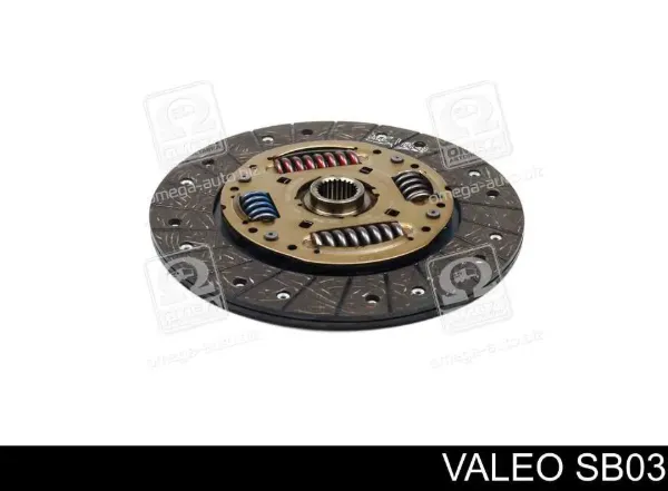 Диск сцепления SB03 VALEO