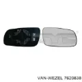 Стекло правого зеркала заднего вида VAN WEZEL 7620838
