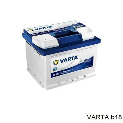 Авто акумулятор Варта 44 А/г 12 В (B18)