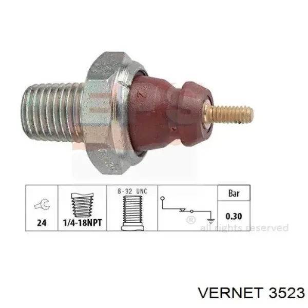 Датчик давления масла 3523 Vernet
