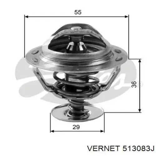 Термостат 513083J Vernet