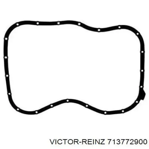 Прокладка поддона картера 5010450772 Renault (RVI)