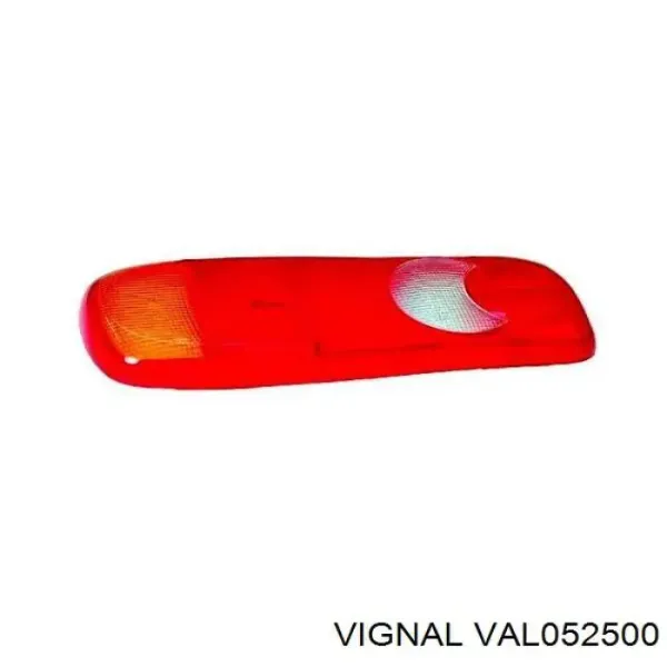 Стекло фонаря заднего левого VAL052500 Vignal