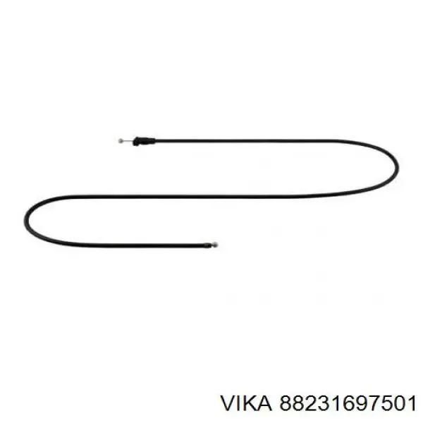 Трос открывания капота передний 3L823003 AND