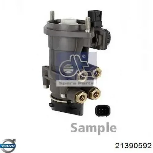 Кран тормозной, подпедальный (TRUCK) 21390592 Volvo
